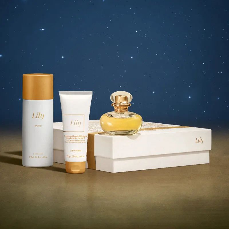 KIT PRESENTE LILY (3 ITENS)